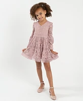 Rare Editions Little Girls Lace Dress