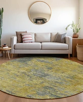 Addison Chantille Machine Washable ACN1093 8'x8' Round Area Rug