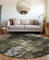 Addison Chantille Machine Washable ACN1077 8'x8' Round Area Rug