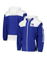 Columbia Men's Royal Kentucky Wildcats Flash Challenger Ii Omni-Shade Full-Zip Windbreaker Jacket