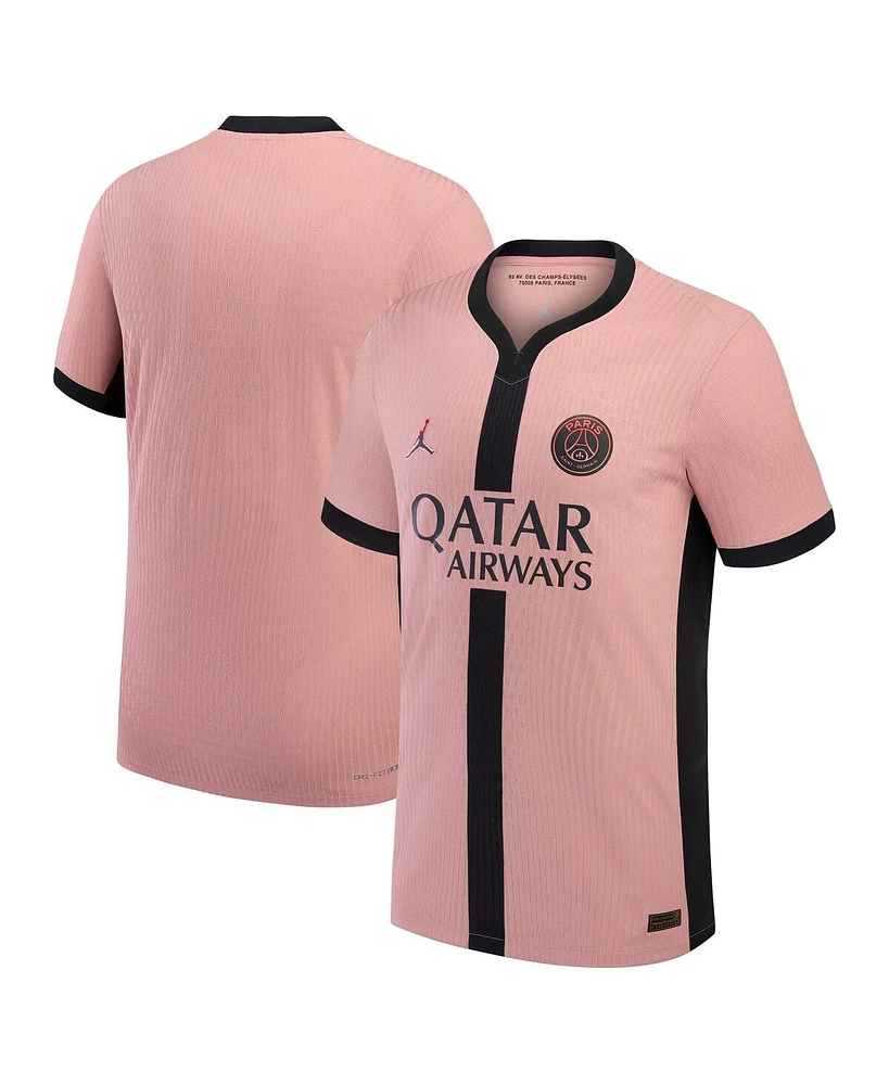 Jordan Men's Pink Paris Saint-Germain 2024/25 Third Authentic Jersey