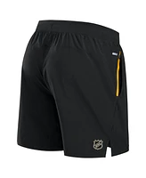 Fanatics Men's Black Boston Bruins Authentic Pro Rink Performance Shorts