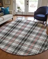 Addison Chantille Machine Washable ACN993 8'x8' Round Area Rug