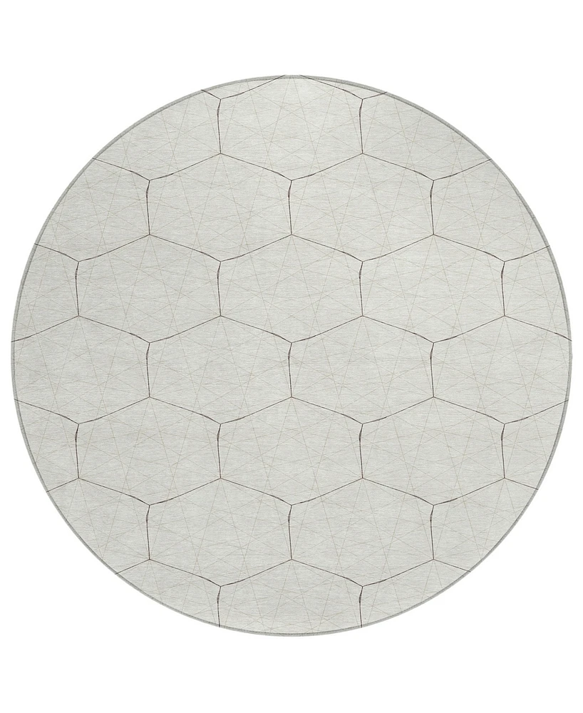 Addison Chantille Machine Washable ACN987 8'x8' Round Area Rug