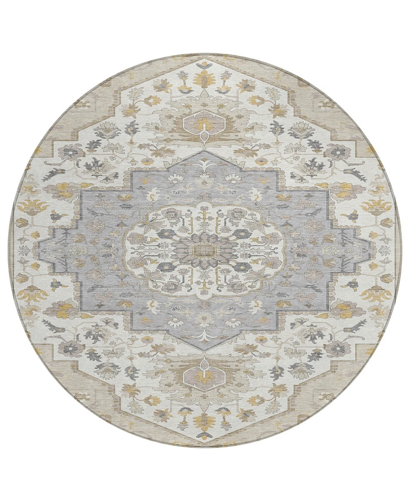 Addison Chantille Machine Washable ACN985 8'x8' Round Area Rug