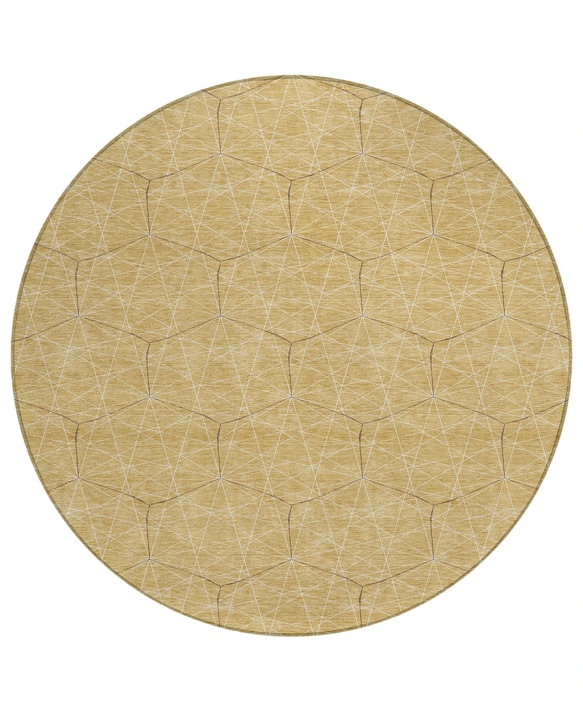 Addison Chantille Machine Washable ACN987 8'x8' Round Area Rug