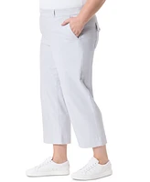 Gloria Vanderbilt Plus Shape Effect Pull-On Wide Leg Pants