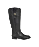 Tommy Hilfiger Women's Shano Wide Calf Riding Round Toe Boots