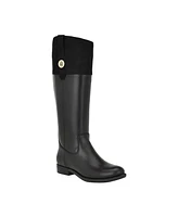 Tommy Hilfiger Women's Shano Riding Style Round Toe Boots