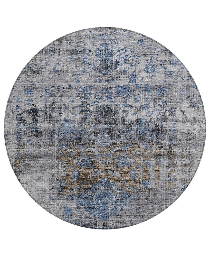 Addison Chantille Machine Washable ACN1144 8'x8' Round Area Rug