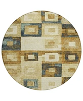 Addison Chantille Machine Washable ACN1142 8'x8' Round Area Rug