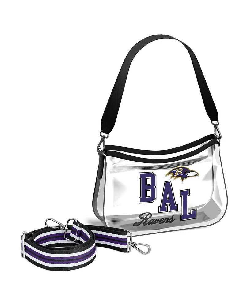 Wear by Erin Andrews Baltimore Ravens Clear Stadium Mini Purse