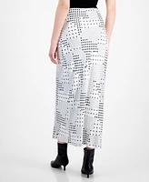 And Now This Women's Printed Maxi Slip Skirt, Exclusively at Macy's