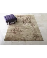 Closeout Nourison Home Area Rugs Somerset Collection St74 Latte Blossom