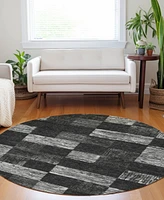 Addison Chantille Machine Washable ACN1139 8'x8' Round Area Rug