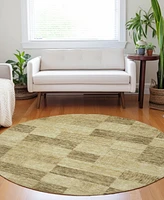 Addison Chantille Machine Washable ACN1139 8'x8' Round Area Rug