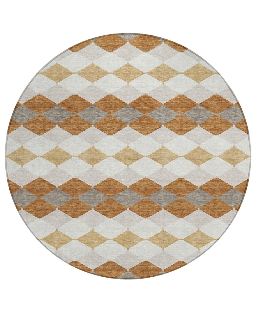 Addison Chantille Machine Washable ACN1007 8'x8' Round Area Rug