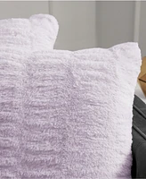 Juicy Couture Pleated Faux Fur Decorative Pillow, 20" x