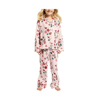 Cotton On Little Girls Heidi Long Sleeve Pyjama Set Licensed