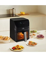 Uber Appliance Air fryer Xl Deluxe - 5 Quart - Pfoa/Ptfe Free Ceramic non stick