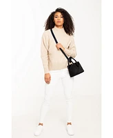 Small Origami Ultra Satin Crossbody Handbag & Tote