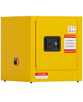 Streamdale Furniture Flammable Safety Cabinet, Galvanized Steel, Laboratory Cabinets Explosion-Proof Cabinets Anti-Corrosion Chemical Reagents Instrum