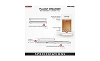 Rev-a-Shelf Kitchen Cabinet Pullout Shelf Organizer, 15 x 20 In, 5WB1-1520CR-1