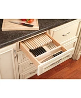 Rev-a-Shelf Trim to Fit Knife Block 19 Slot Drawer Organizer Insert, 4WKB-1