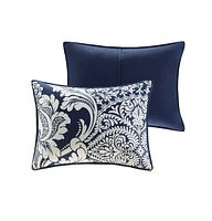 6 Piece Printed Duvet Cover Set