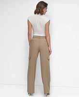 Dkny Women's High-Rise Cargo Pants