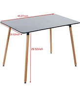 Streamdale Furniture 115X75X75CM table,Dining Table,Office Table,Coffee Table