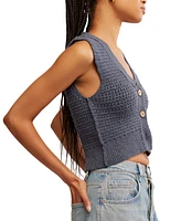 Free People Women's Ava Crochet Vest