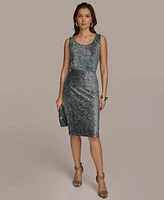 Donna Karan New York Sequin Tank Top Pencil Skirt