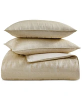 Hotel Collection Gilded Stripe Duvet Cover Set, King, Exclusively at Macy's