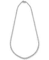 Diamond 18" Tennis Necklace (4 ct. t.w.) in 14k White Gold