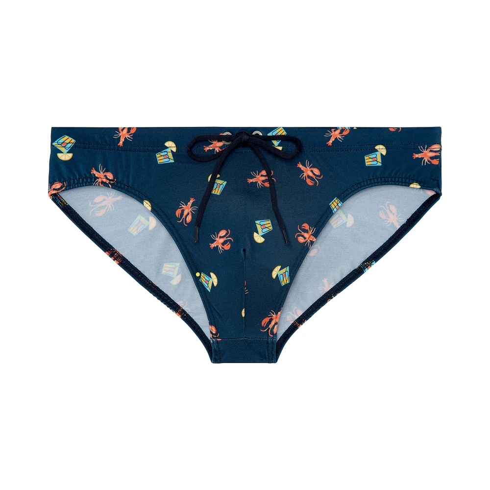 Hom Usa Men's Beach Club Swim Mini Briefs