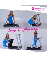 LifeSmart Denise Austin WalkingPad Foldable Treadmill for Small Spaces, 56.6"x29.3"x39.5