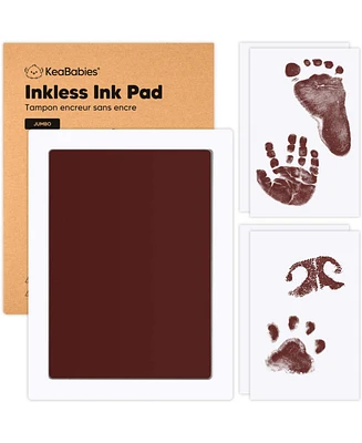 KeaBabies 1pk Inkless Ink Pad for Baby Hand and Footprint , Clean Touch Dog Paw, Dog