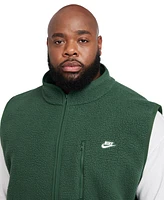 Nike Sportswear Club Men's Fleece Winterized Zip-Front Vest