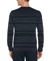 Perry Ellis Men's Space Dyed Crewneck Sweater