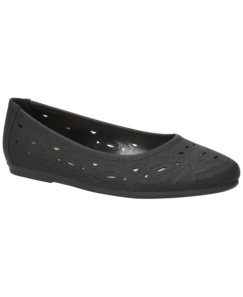 Easy Street Women's Jackie Slip-On Ballet Flats