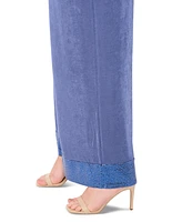 Msk Plus Jersey-Knit Wide-Leg Pants