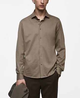 Mango Men's Regular-Fit Shirt