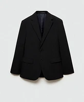 Mango Men's Virgin Wool Eu Slim-Fit Suit Blazer