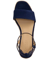 Lauren Ralph Women's Leona Espadrille Platform Wedge Sandals