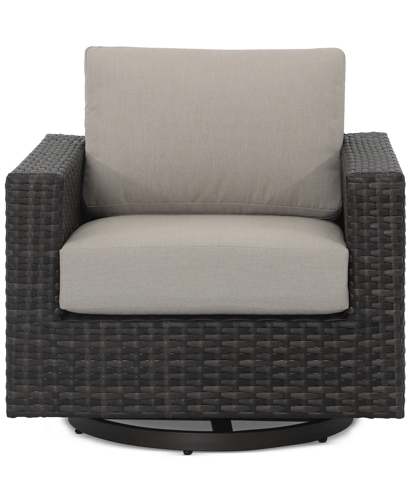 Ember Outdoor Swivel Chair, Created for Macy's