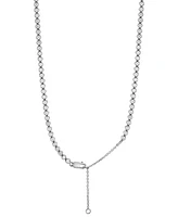 Diamond Tennis Necklace (4 ct. t.w.) in 14k White Gold, 16" + 2" extender