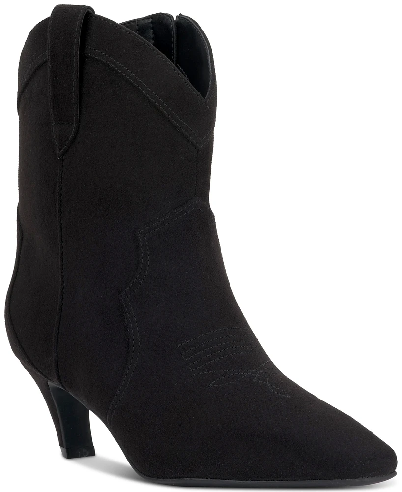 I.n.c. International Concepts Women's Secia Western Booties, Created for Macy's