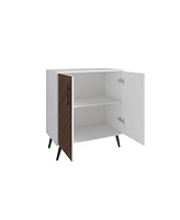 Storage Cabinet with Doors and Shelves