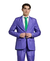 Suitmeister Men's Official Dc Comics Joker Costumes - Halloween Suits Purple